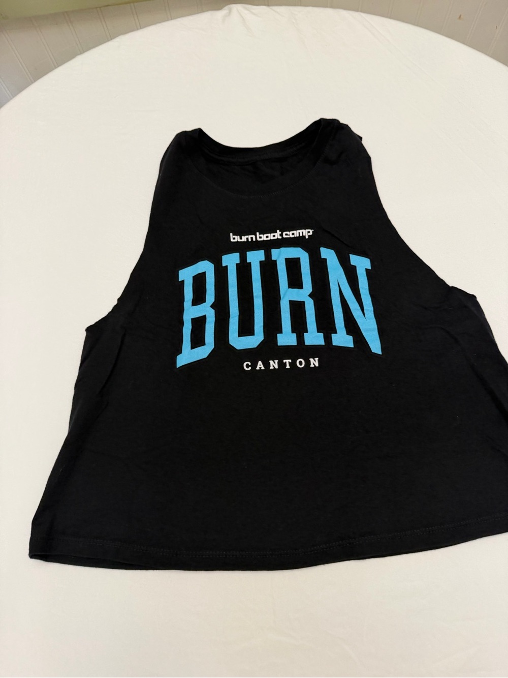Burn Boot Camp Black Graphic Muscle Tank - BURN Canton